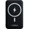 Батарея универсальная Vinga 10000 mAh Wireless Magnetic QC+PD (VPBAMS10BK) изображение 8