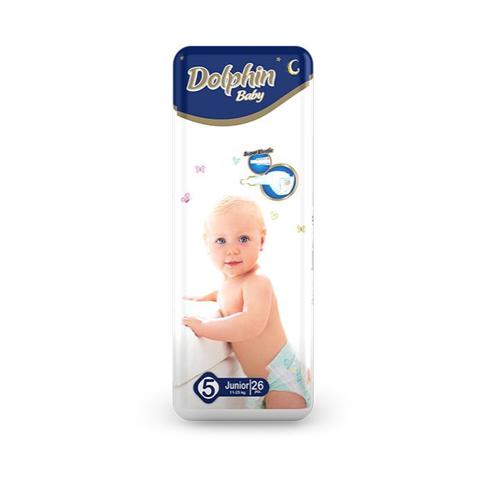 Підгузки Dolphin Junior 11-25 кг 26 шт (8680131203406)