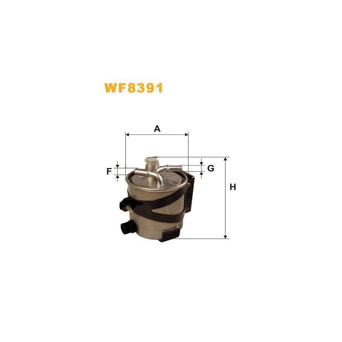 Фильтр топливный Wixfiltron WF8391