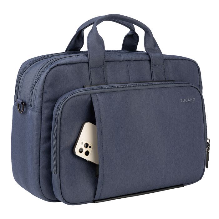 Сумка для ноутбука Tucano 15.6" Flash, Blue (BFLASH15-B) изображение 7