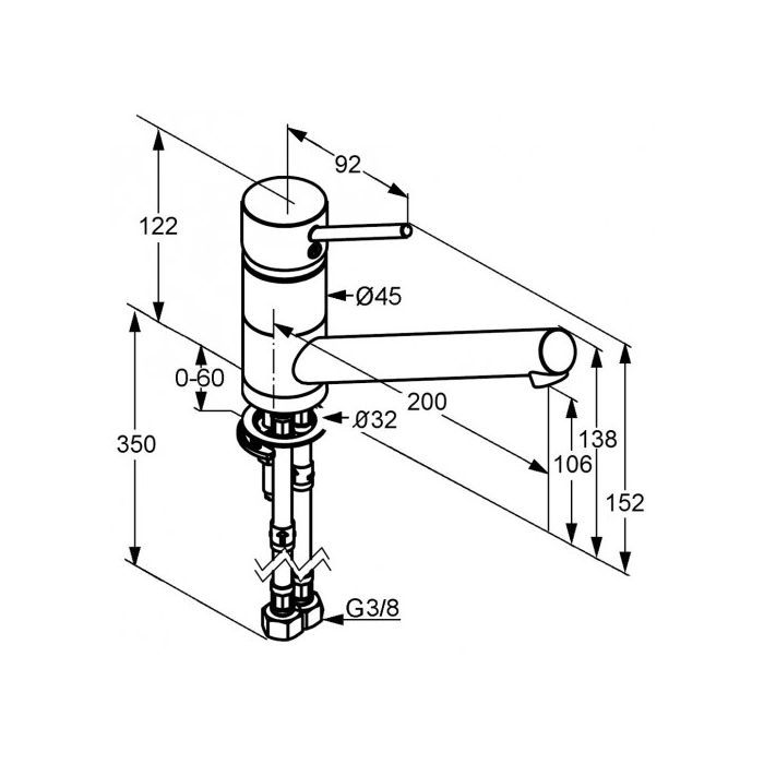 Смеситель KLUDI Scope (339330575) изображение 2