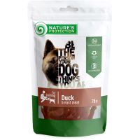 Лакомство для собак Nature's Protection Duck breast meat 75 г (SNK46103)