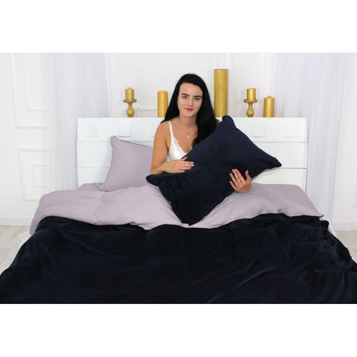 Постельное белье MirSon Велюр Winter Delicate 28-0080 Caprifoglio Евро (2200004040837) изображение 4