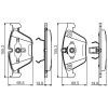 Гальмівні колодки Bosch 0 986 495 082 зображення 6
