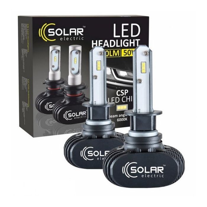 Автолампа SOLAR HB4 LED 12/24V 40W 5000Lm 6000K, CSP1860 (8206)