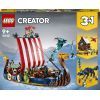 Конструктор LEGO Creator Корабель вікінгів і Мідгардський змій (31132)