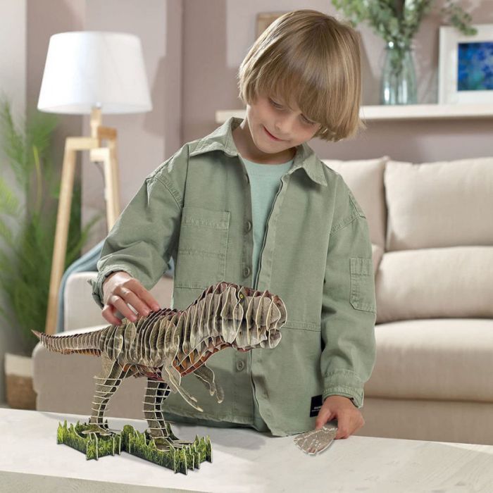 Пазл Educa 3D T-REX 82 элементов (6337222) изображение 2