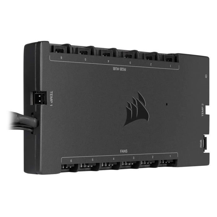Модуль управління підсвічуванням Corsair Icue Commander Core XT (CL-9011112-WW) зображення 2