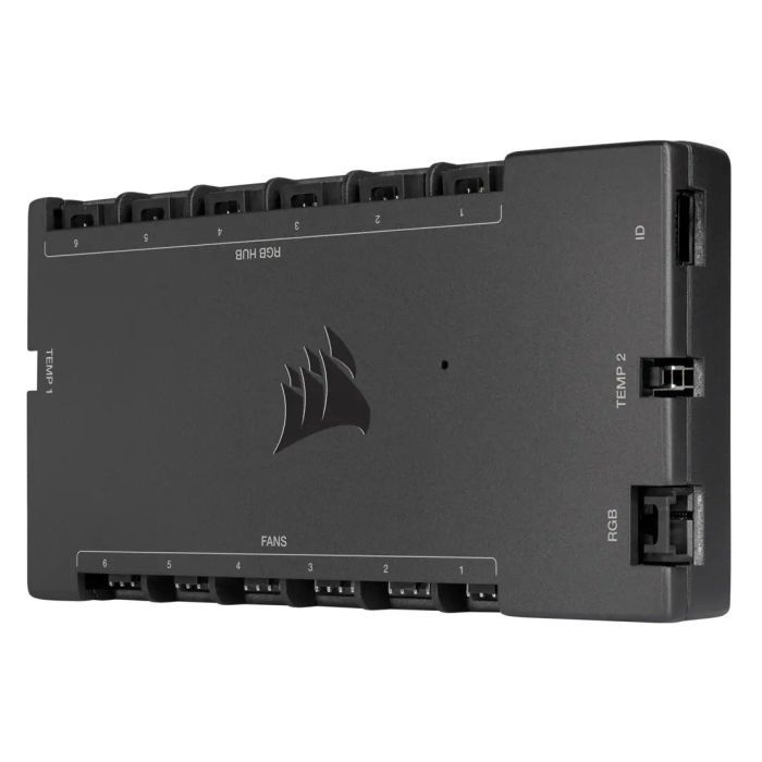 Модуль управління підсвічуванням Corsair Icue Commander Core XT (CL-9011112-WW) зображення 3