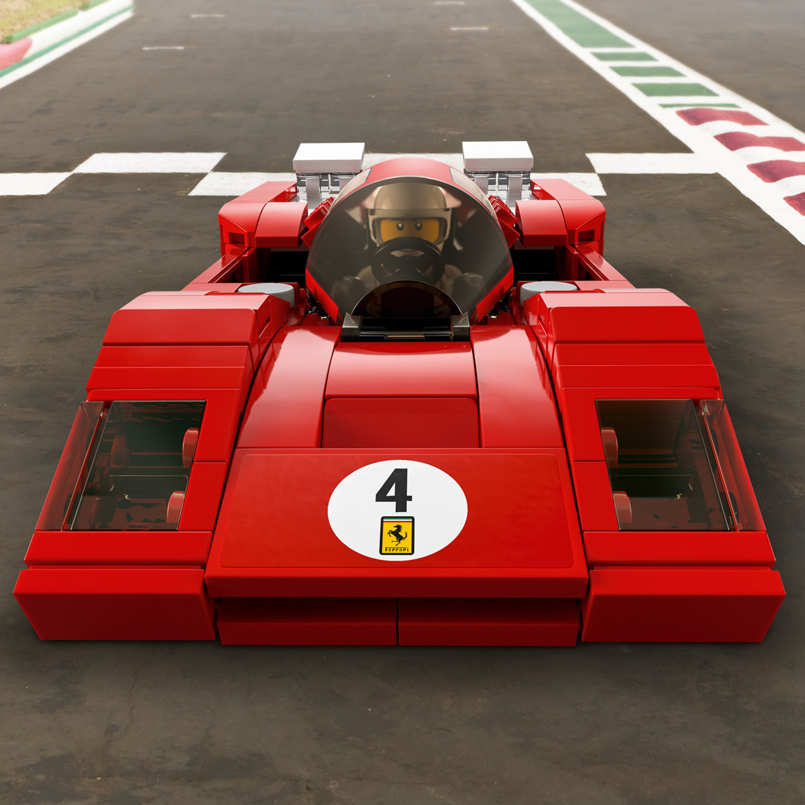 Конструктор LEGO Speed Champions 1970 Ferrari 512 M 291 деталь (76906) зображення 8