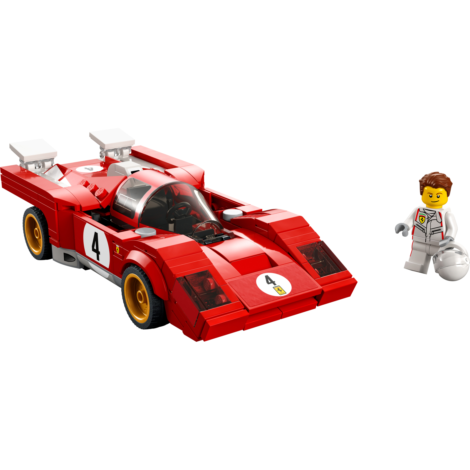 Конструктор LEGO Speed Champions 1970 Ferrari 512 M 291 деталь (76906) изображение 9