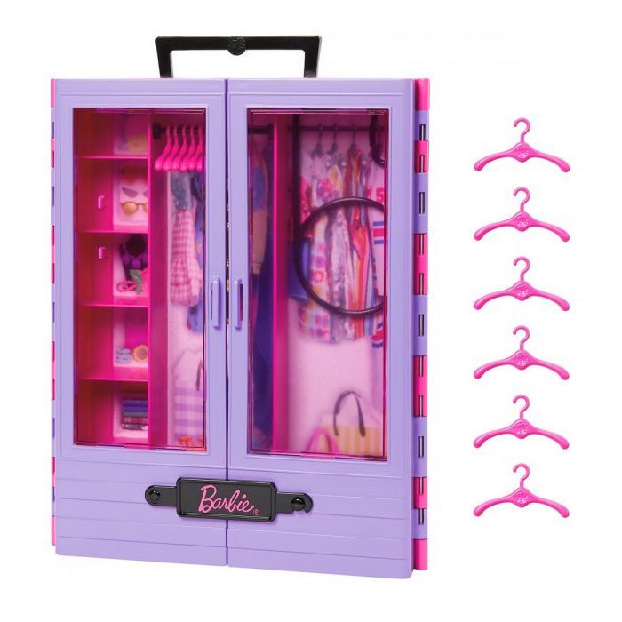Игровой набор Barbie Сиреневый шкаф для одежды (HJL65) изображение 2