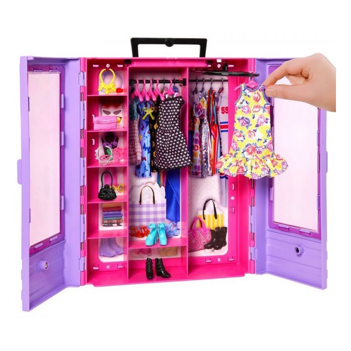Игровой набор Barbie Сиреневый шкаф для одежды (HJL65) изображение 4