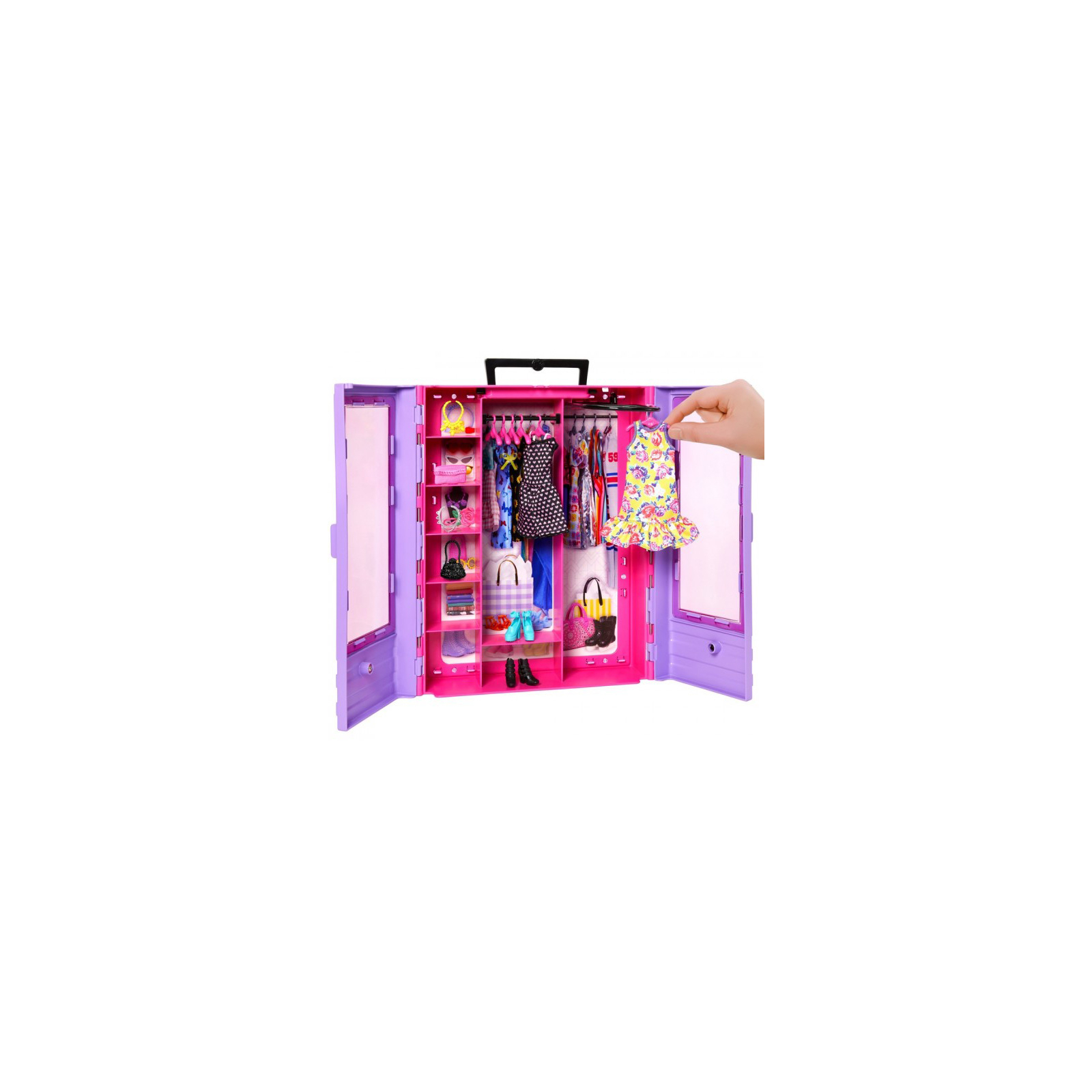 Игровой набор Barbie Сиреневый шкаф для одежды (HJL65) изображение 4