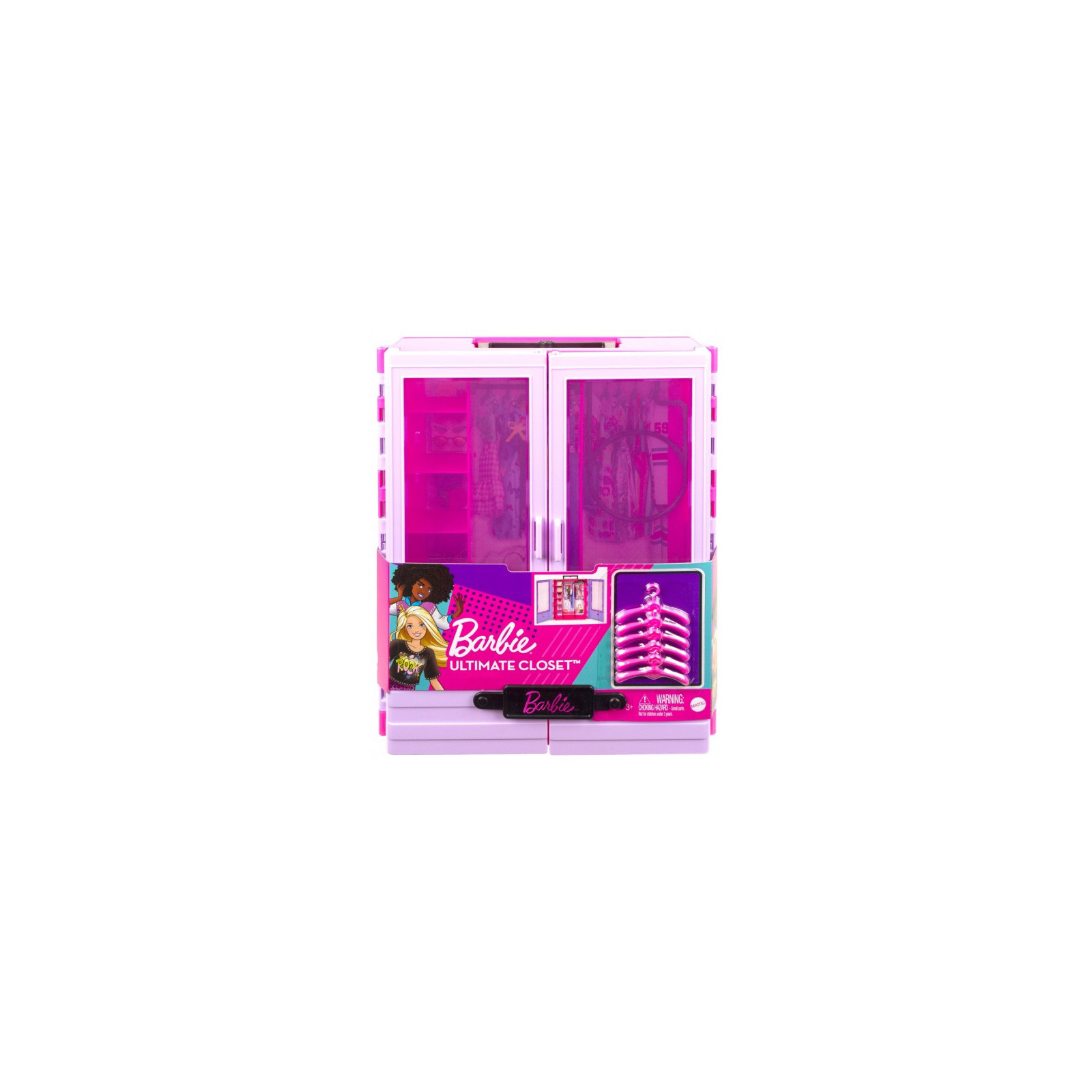 Игровой набор Barbie Сиреневый шкаф для одежды (HJL65) изображение 5