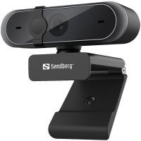 Веб-камера Sandberg Webcam Pro Autofocus Stereo Mic Black (133-95) зображення 2