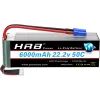Аккумулятор для дрона HRB Lipo 6s 22.2V 6000mAh 50C Battery (HR-6000MAH-6S-50C)