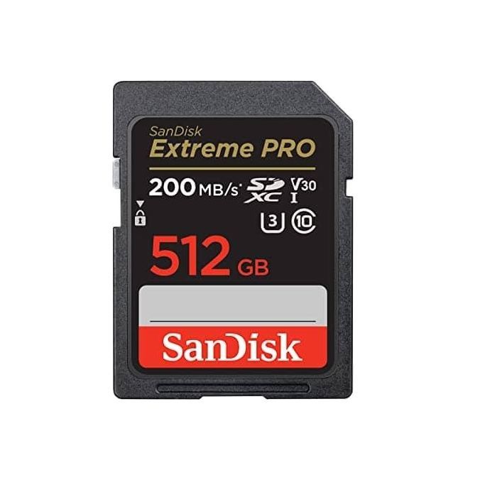 Карта памяти SanDisk 512GB SD class 10 UHS-I U3 V30 Extreme PRO (SDSDXXD-512G-GN4IN)