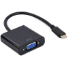 Перехідник Cablexpert USB-C to VGA/Full HD60Hz (A-CM-VGAF-01)