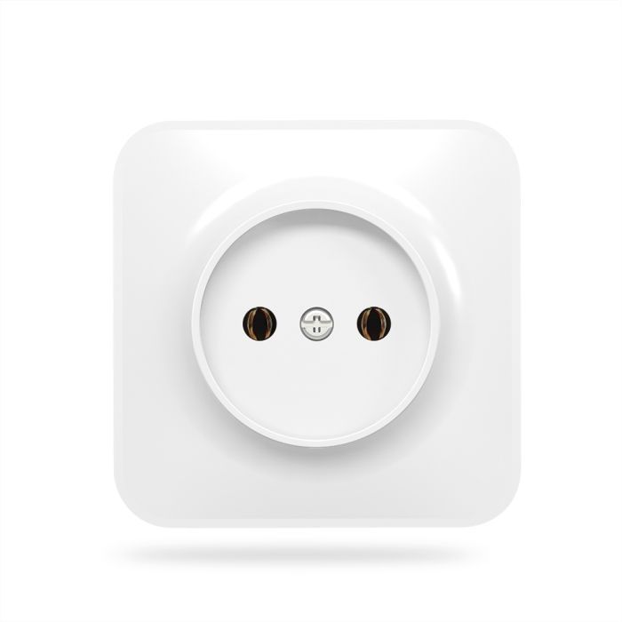 Розетка Videx BINERA IP20 наружная 1ая белая (VF-BNS21-W) изображение 2