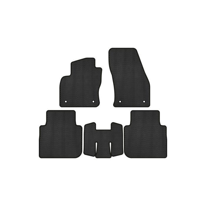 Килимок в салон EVAtech Volkswagen Tiguan (Mk 2) 2016-2020 2 поколі (VW31493CS5AV4RBB)