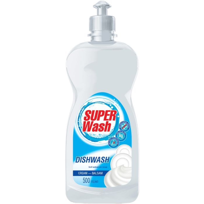 Средство для ручного мытья посуды Super Wash Крем-бальзам 500 мл (4820096034057)