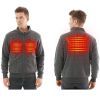 Кофта з підігрівом 2E Heat Power Grey S (2E-HJHPS-GR)