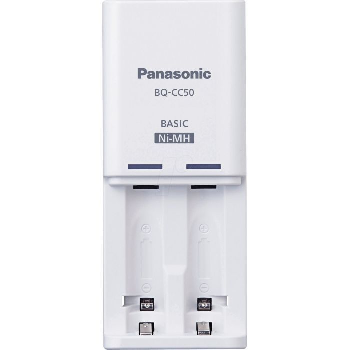 Зарядний пристрій для акумуляторів Panasonic Compact Charger + Eneloop 2AA 2000 mAh (K-KJ50MCD20E)