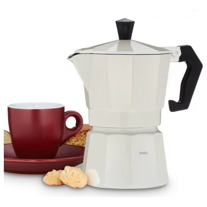 Гейзерна кавоварка Kela Italia 150 мл 3 Cap Beige (10550) зображення 2
