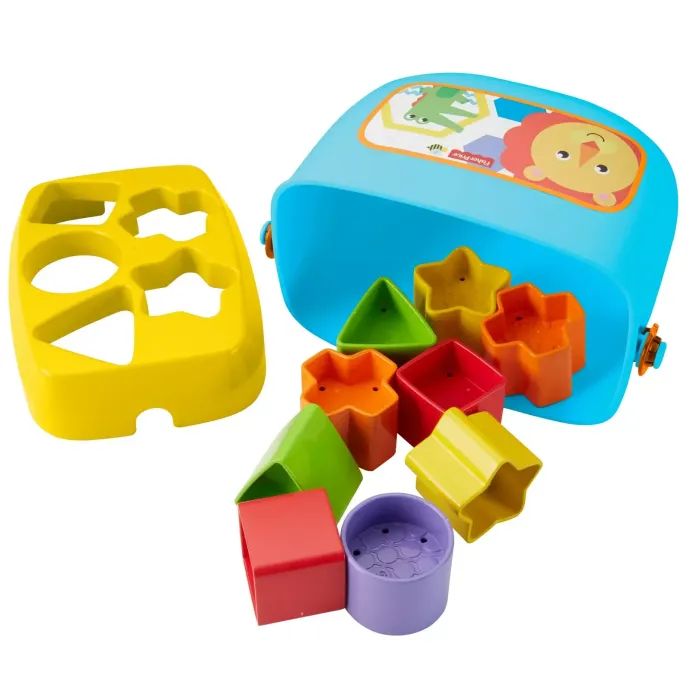 Розвиваюча іграшка Fisher-Price Відерце з кубиками Яскраве (FFC84) зображення 3