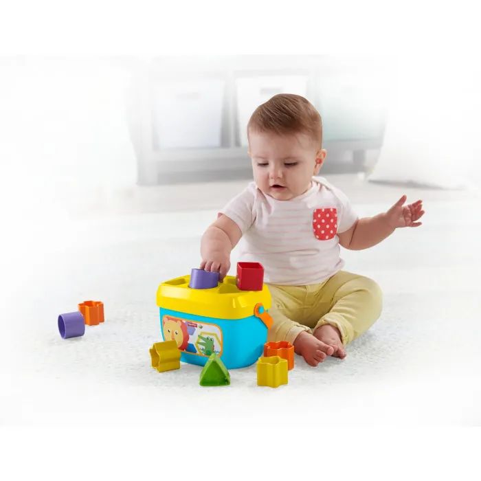 Розвиваюча іграшка Fisher-Price Відерце з кубиками Яскраве (FFC84) зображення 5