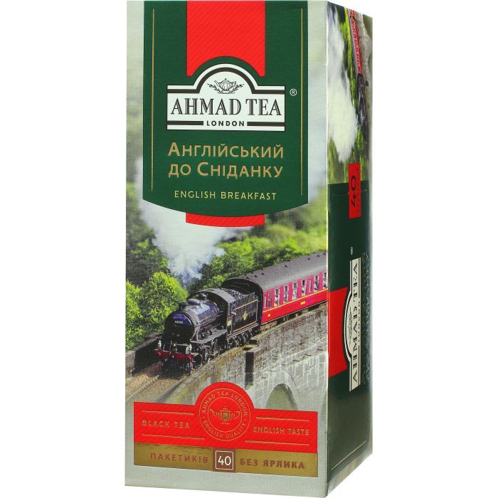 Чай Ahmad Tea Английский к завтраку 40х2 г (54881009188)