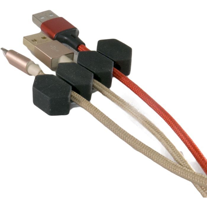 Тримач для кабелю Extradigital CC-963 Cable Clips, Black (KBC1808) зображення 3