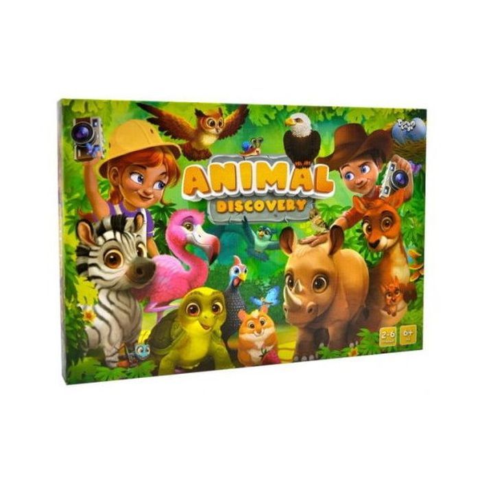 Настільна гра Danko Toys Animal Discovery, українська (G-AD-01-01U)