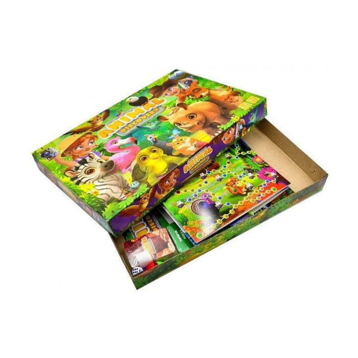 Настільна гра Danko Toys Animal Discovery, українська (G-AD-01-01U) зображення 2