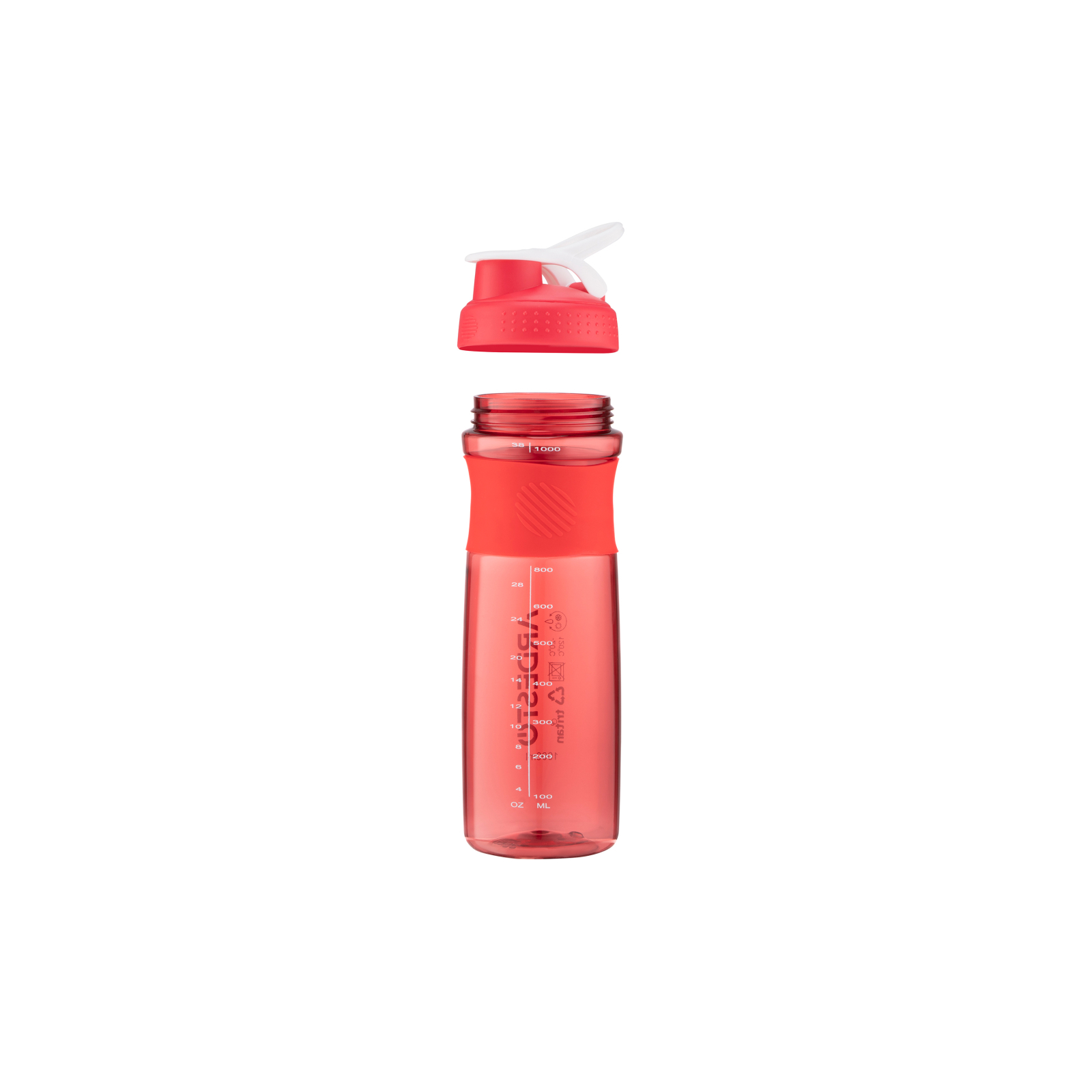 Пляшка для води Ardesto Smart Bottle 1000 мл Green (AR2204TZ) зображення 3