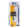 Ручка кулькова LINC AXO 1,0 мм синя (412082) зображення 3