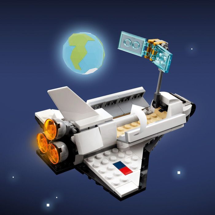Конструктор LEGO Creator Космічний шатл 144 деталей (31134) зображення 3