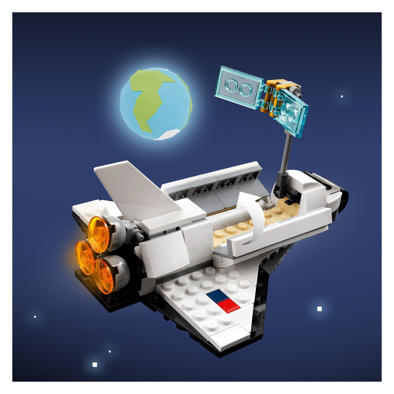 Конструктор LEGO Creator Космический шаттл 144 деталей (31134) изображение 3