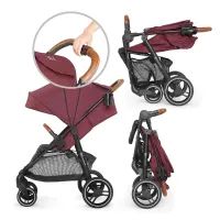 Коляска Kinderkraft Grande 2020 Burgundy (KKWGRANBRG000N) (5902533913190) изображение 12