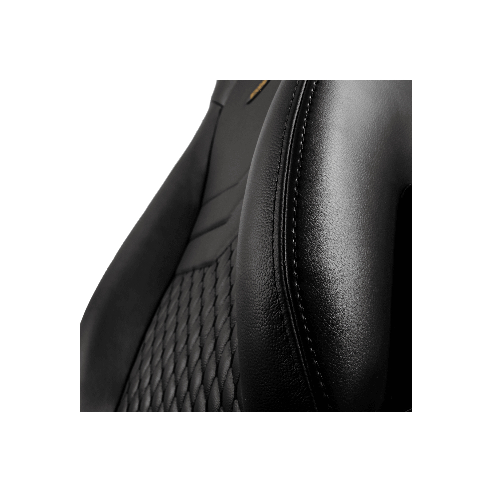 Кресло игровое Noblechairs Icon Real Leather Black (NBL-ICN-RL-BLA) изображение 3