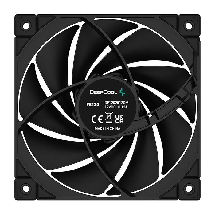 Кулер для корпуса Deepcool FK120 3 in 1 (R-FK120-BKNPF3-G-1) изображение 6