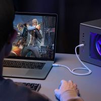 Дата кабель USB-C to USB-C 2.0m USB 4.0 5A 100W US506 Black Ugreen (40113) изображение 5