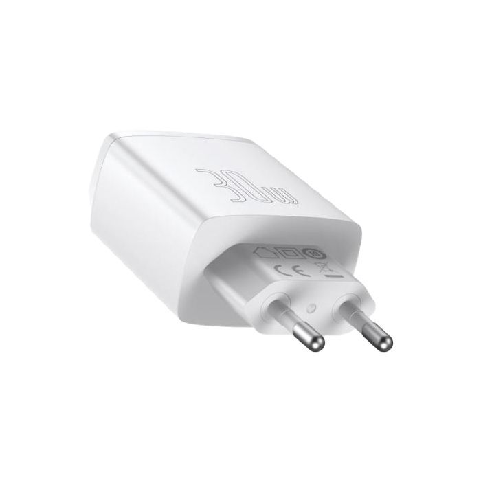 Зарядний пристрій Baseus Compact Quick Charger 2U+C (CCXJ-E01) зображення 2