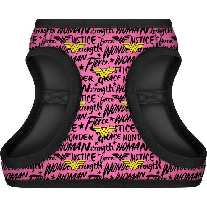 Шлей для собак WAUDOG Clothes с QR паспортом "Чудо-женщина в розовом" XS1 (1001-4010) изображение 2