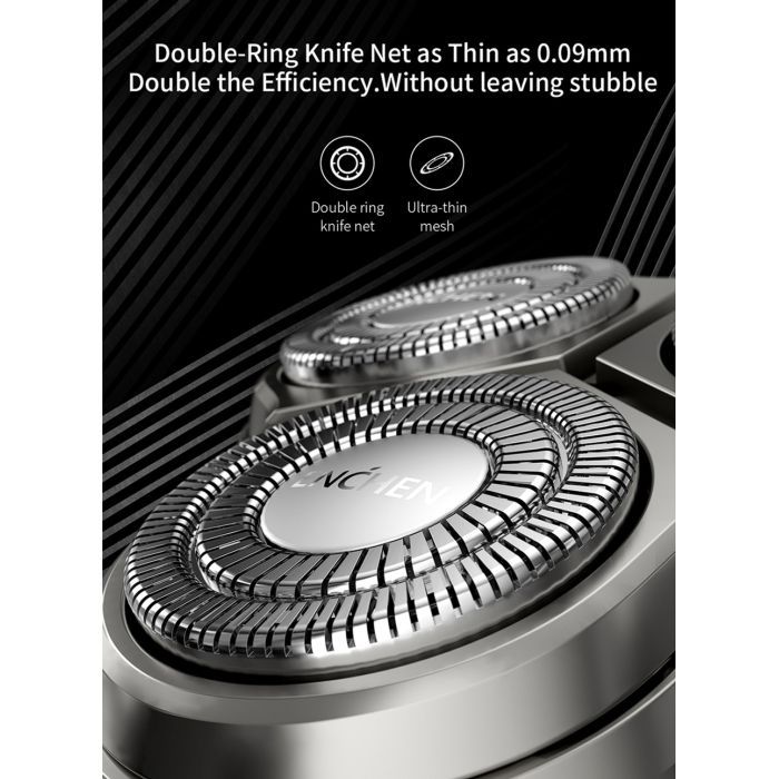 Електробритва Xiaomi Enchen Steel 3S Black/Gold зображення 7