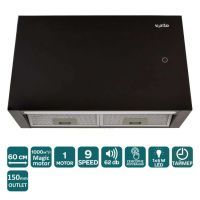 Вытяжка кухонная Ventolux PUNTO 60 BK (1000) TC MM BOX изображение 6