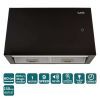 Вытяжка кухонная Ventolux PUNTO 60 BK (1000) TC MM BOX изображение 6
