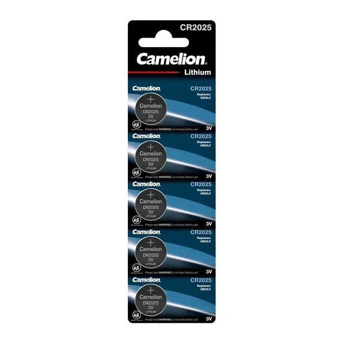 Батарейка Camelion CR 2025 Lithium * 5 (CR2025-BP5)