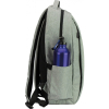 Рюкзак школьный Optima 17.5" USB Techno мужской 0.7 кг 16-25 л Светло-серый с выделенными элементами (O97590-03) изображение 4